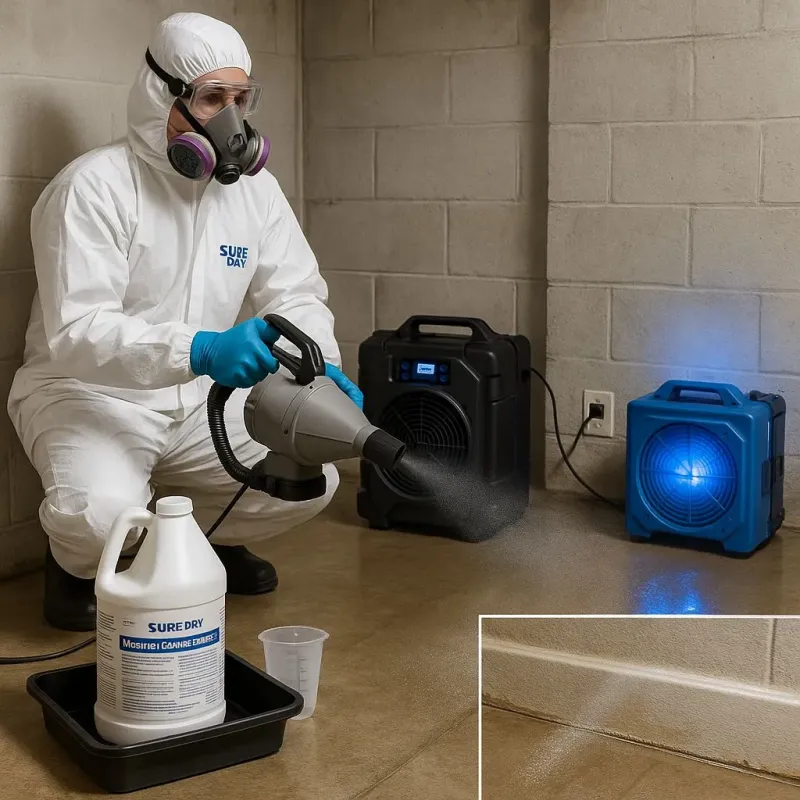 Sanitization and Odor Removal process in Keaau, HI
